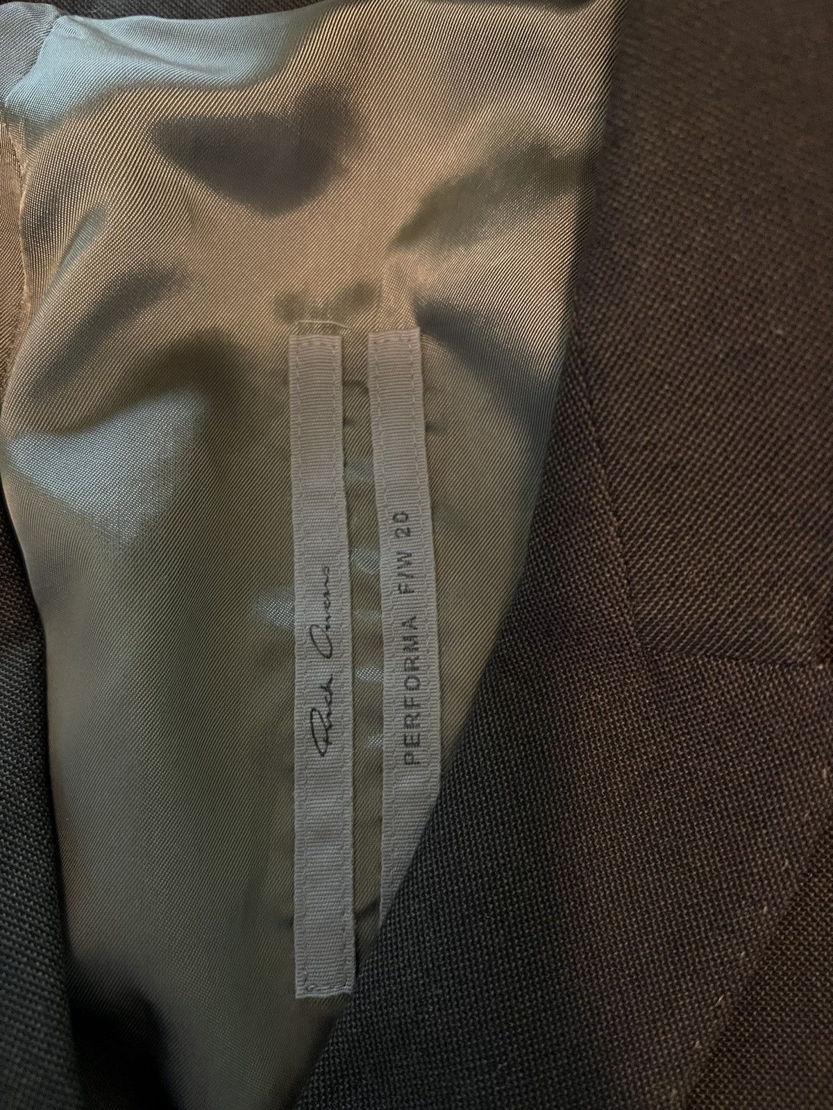 Rick Owens Rick Owens Tailored Walrus Double Breasted Blazer Size S / US 4 / IT 40 - 13 Thumbnail