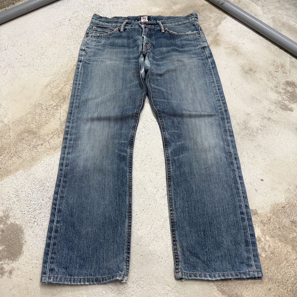 Edwin Miss Edwin 503 Rude Distressed Japanese Denim Pants Size 28" / US 6 / IT 42 - 3 Thumbnail