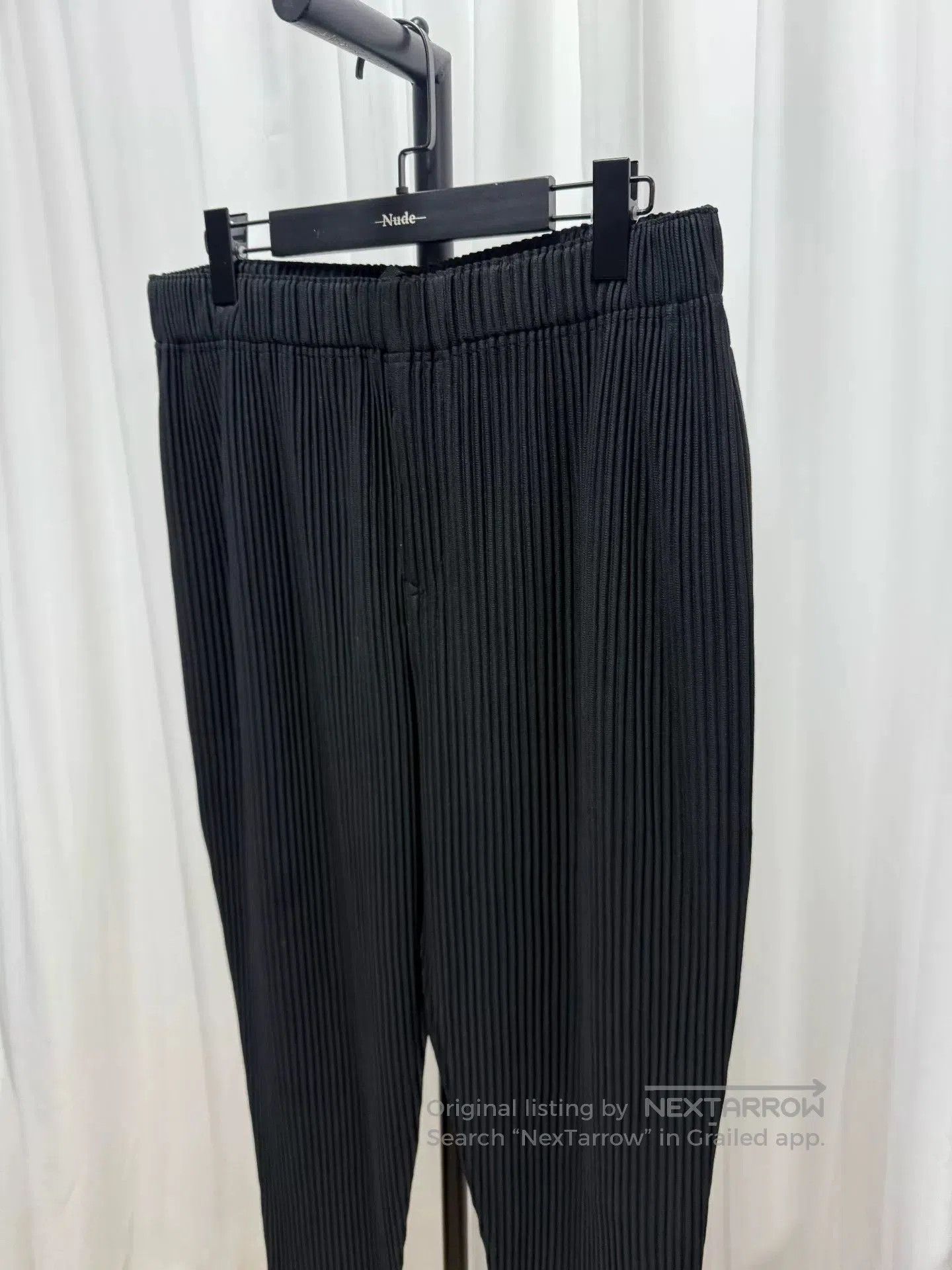 Homme Plisse Issey Miyake Issey Miyake Homme Plisse JF103 Tapered Trousers. Size US 34 / EU 50 - 2 Thumbnail