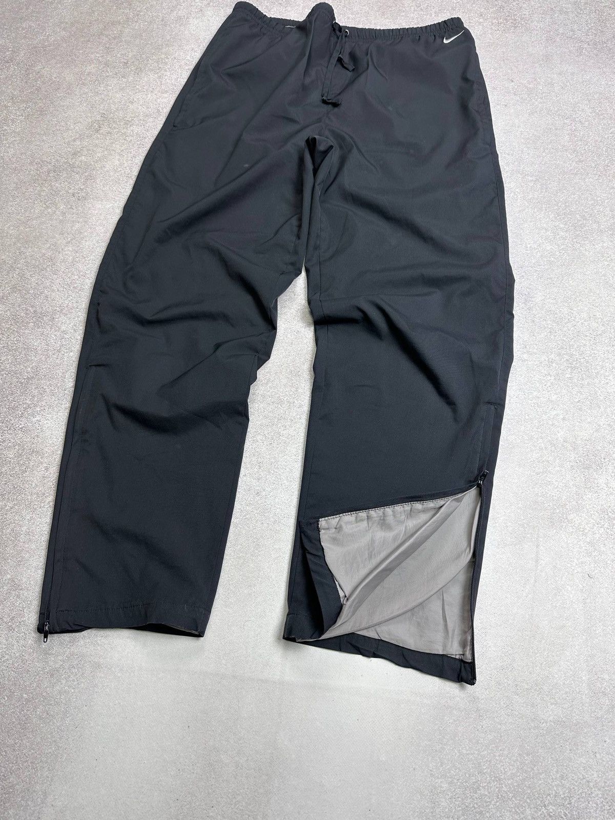 Nike × Skepta Vintage Nike TN Skepta Style Black Nylon Tracksuit Y2K Rare Size US S / EU 44-46 / 1 - 8 Thumbnail