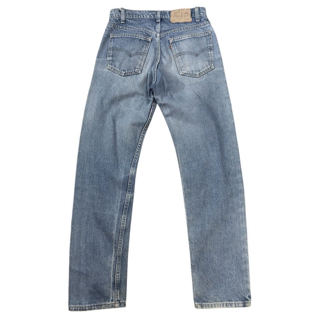 Levi's Vintage Clothing 🔥🇺🇸 Vintage Levi’s 505-0217 Orange Tab Stone Wash Denim Size US 31 - 2 Thumbnail