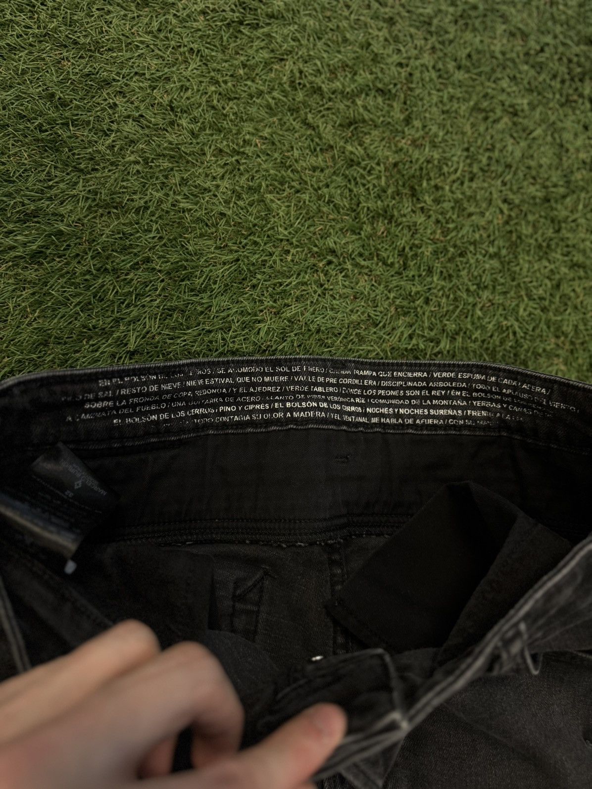 Marcelo Burlon Marcelo Burlon Black Jeans Size 32 Good Condition Size US 32 / EU 48 - 8 Thumbnail