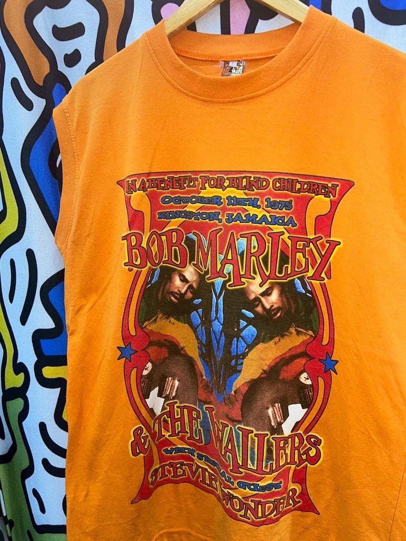 Vintage Vintage 2000s Bob Marley tshirt size L Size US L / EU 52-54 / 3 - 1 Thumbnail