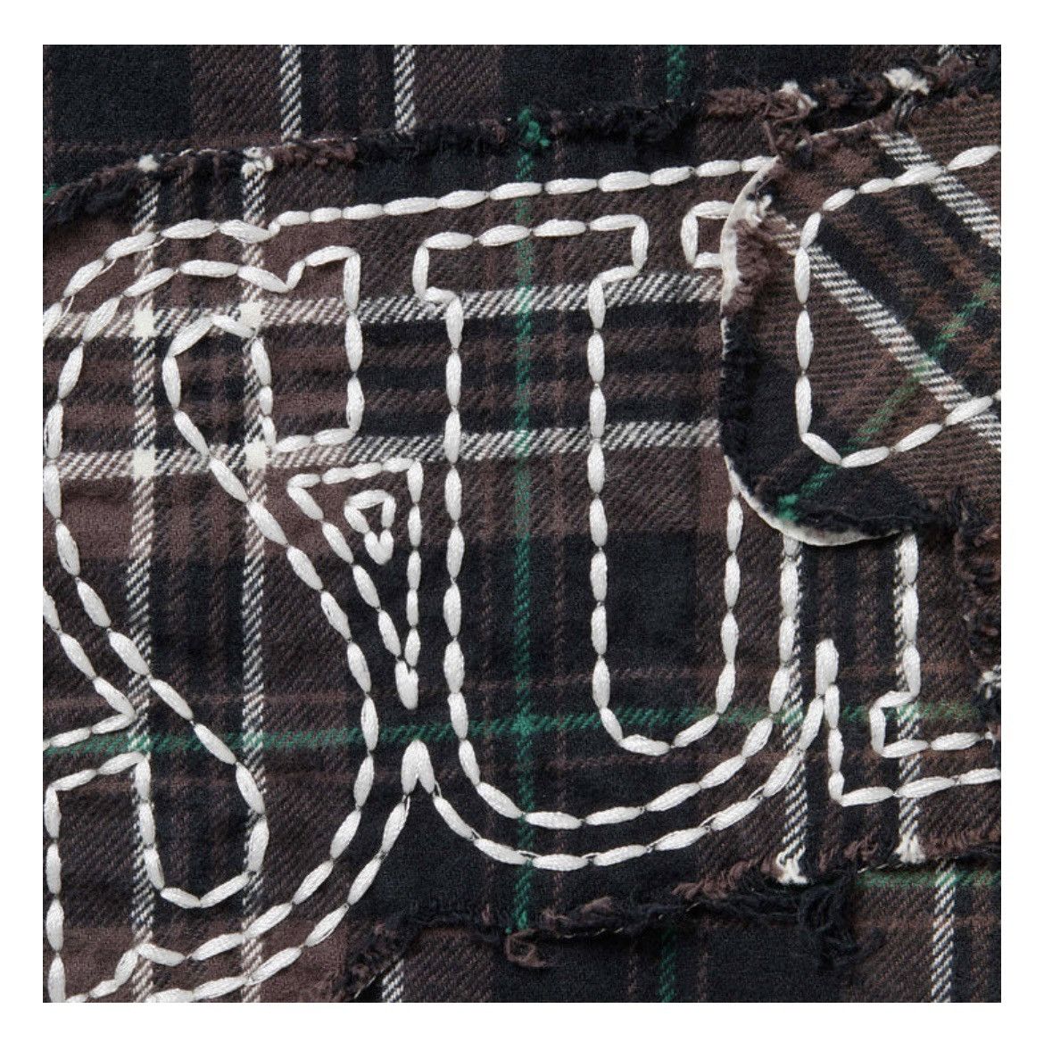 Supreme × True Religion Size Large Supreme True Religion Quilted Plaid Flannel Shirt Size US L / EU 52-54 / 3 - 4 Thumbnail