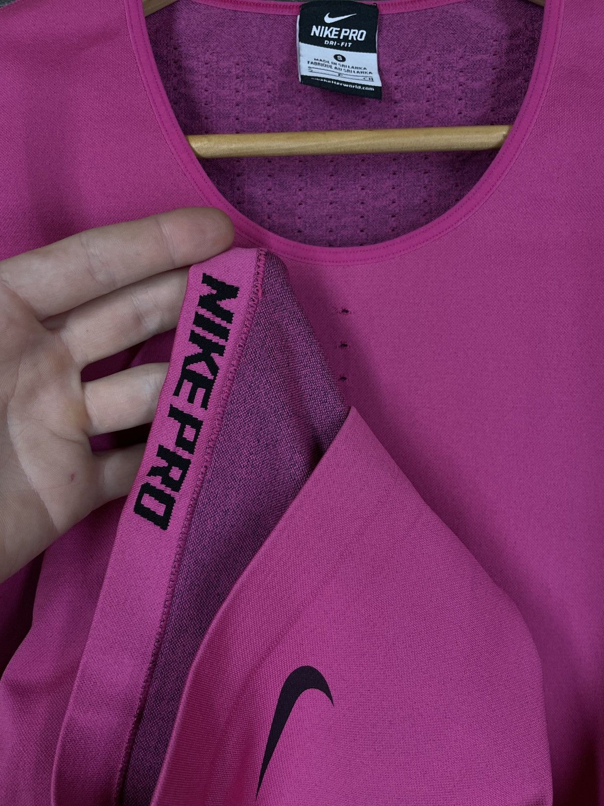 Nike × Nike ACG × Undercover NIKE PRO DRI-FIT Logo Swoosh Hypercool Compression Top Limitless Gym Running T-Shirt S Size S / US 4 / IT 40 - 7 Thumbnail