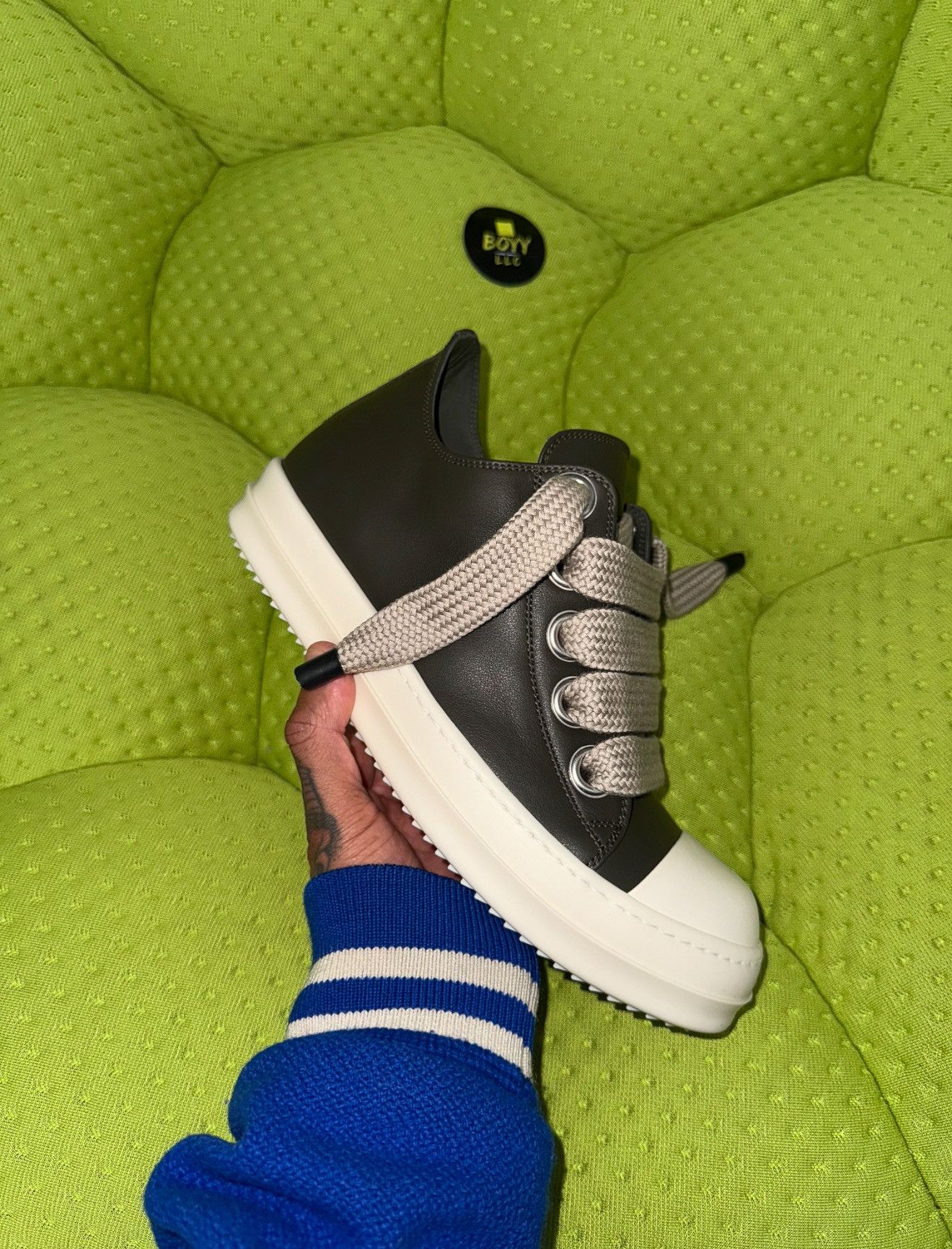Rick Owens Rick Owen’s jumbo lace sneakers Size US 9 / EU 42 - 1 Thumbnail