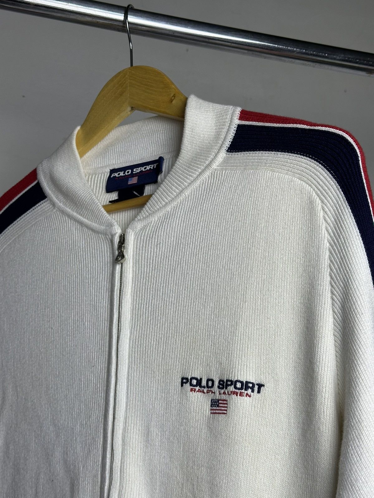 Polo Ralph Lauren × Ralph Lauren Sport Polo Sport Zipper knitwear by Ralph Lauren Size US M / EU 48-50 / 2 - 7 Thumbnail