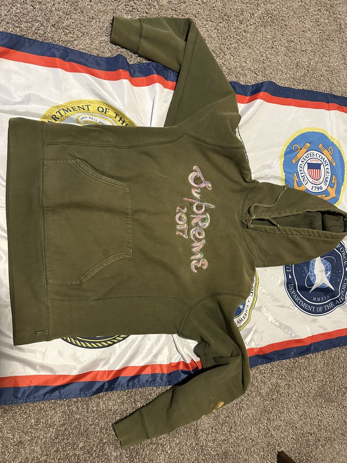Supreme Supreme Fw17 Brush logo Size US L / EU 52-54 / 3 - 1 Thumbnail