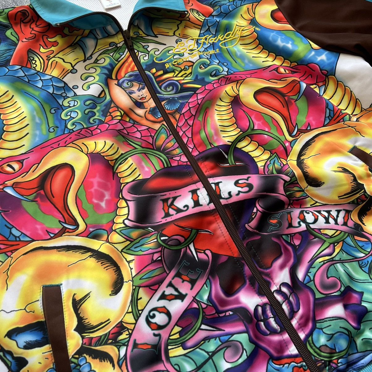Ed Hardy CRAZY Love Kills Ed Hardy Track Jacket size L Size US L / EU 52-54 / 3 - 3 Thumbnail