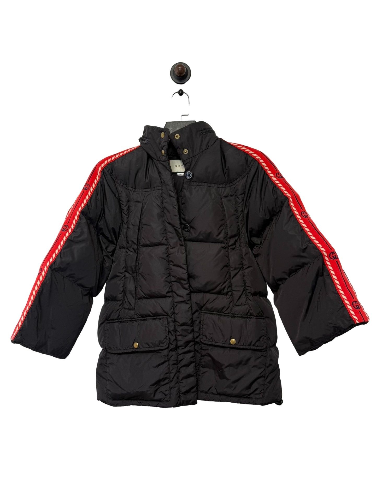 ジャケット・アウター GUCCI by TOM FORD half zip padded jacket Gucci × Tom Ford Gucci F/W'99 By Tom Ford Black Bondage Puffer