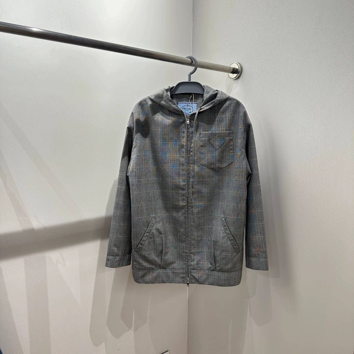 Prada Prada Retro Plaid Jacket it_36 Women Size XS / US 0-2 / IT 36-38 - 1 Thumbnail