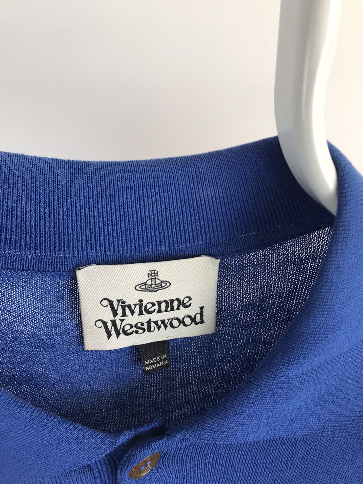 Vivienne Westwood Vivienne Westwood Knitted Cotton Polo Size US L / EU 52-54 / 3 - 3 Thumbnail