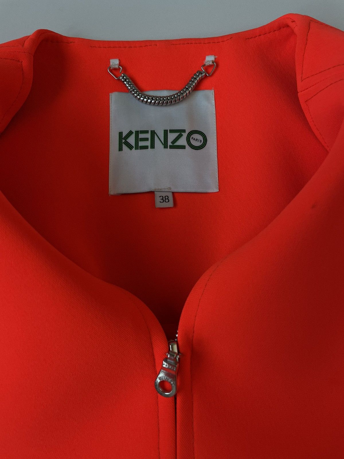 Kenzo coral archive resort 2014 volumized neoprene coat
