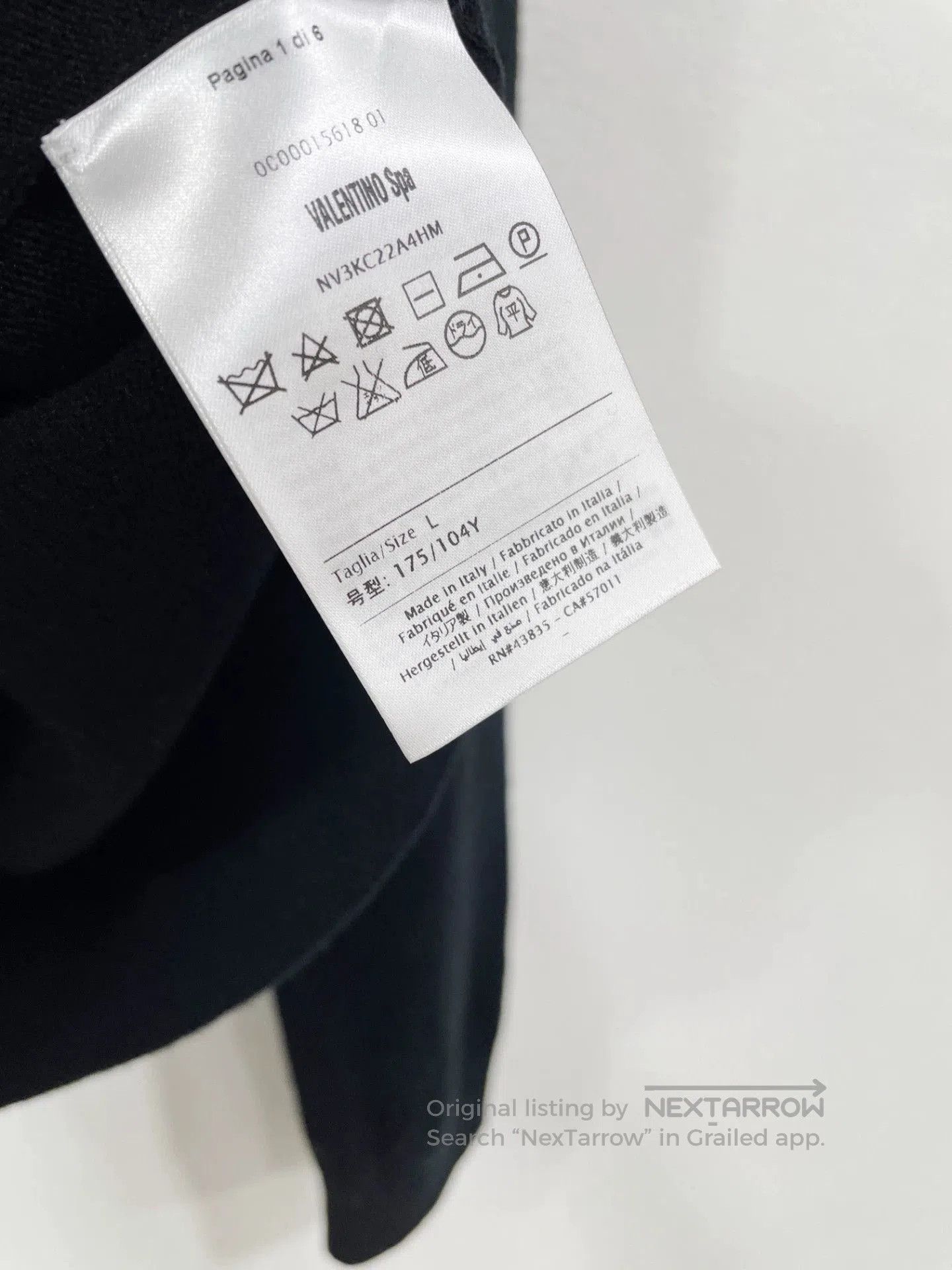 Valentino VALENTINO Wool Cashmere Sweater. Size US M / EU 48-50 / 2 - 5 Thumbnail