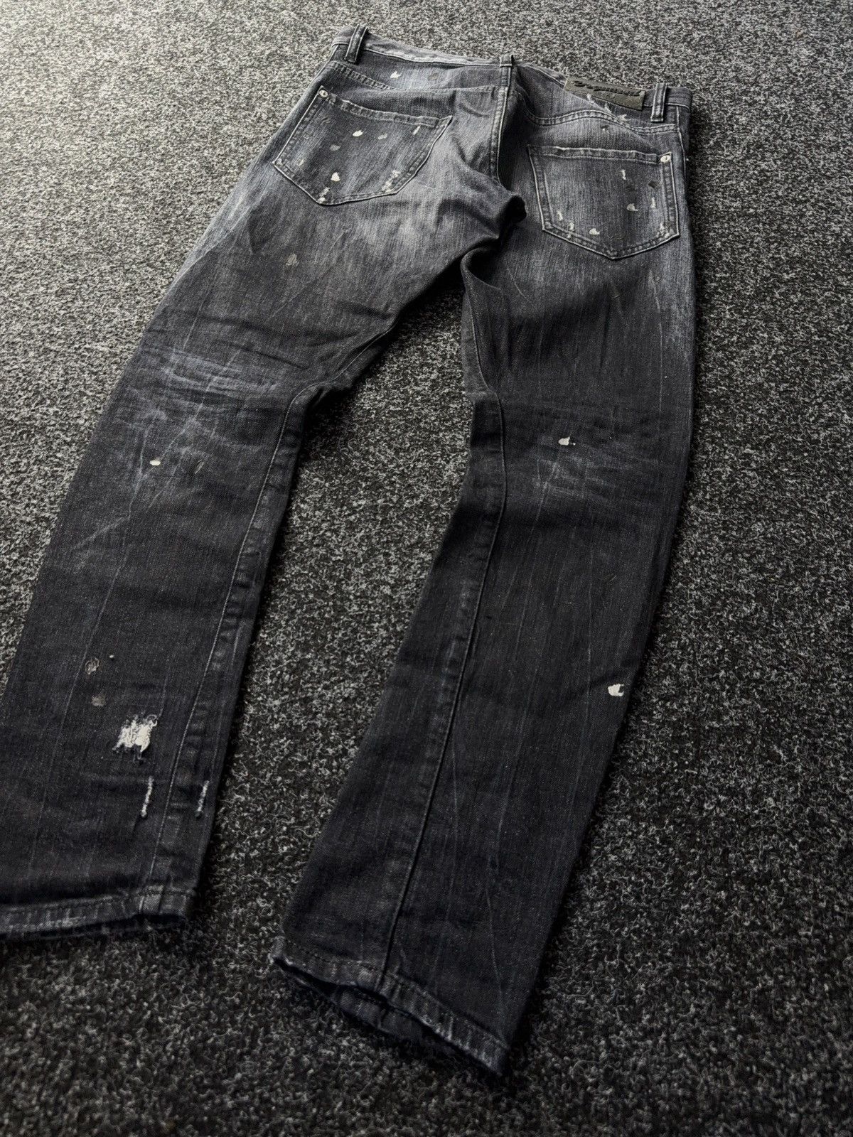 Dsquared2 RARE pants Dsquared2 distressed Denim Y2k style💥🔥 Size US 31 - 15 Thumbnail