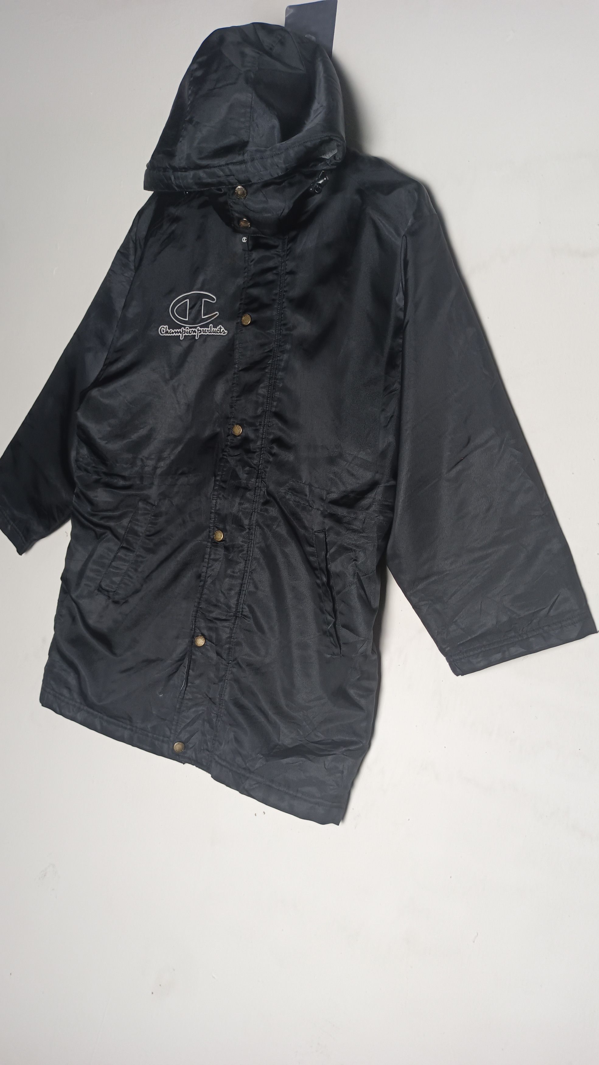Champion × Japanese Brand × Vintage VINTAGE CHAMPION HOODIE WINDBRAKER Size US L / EU 52-54 / 3 - 5 Thumbnail