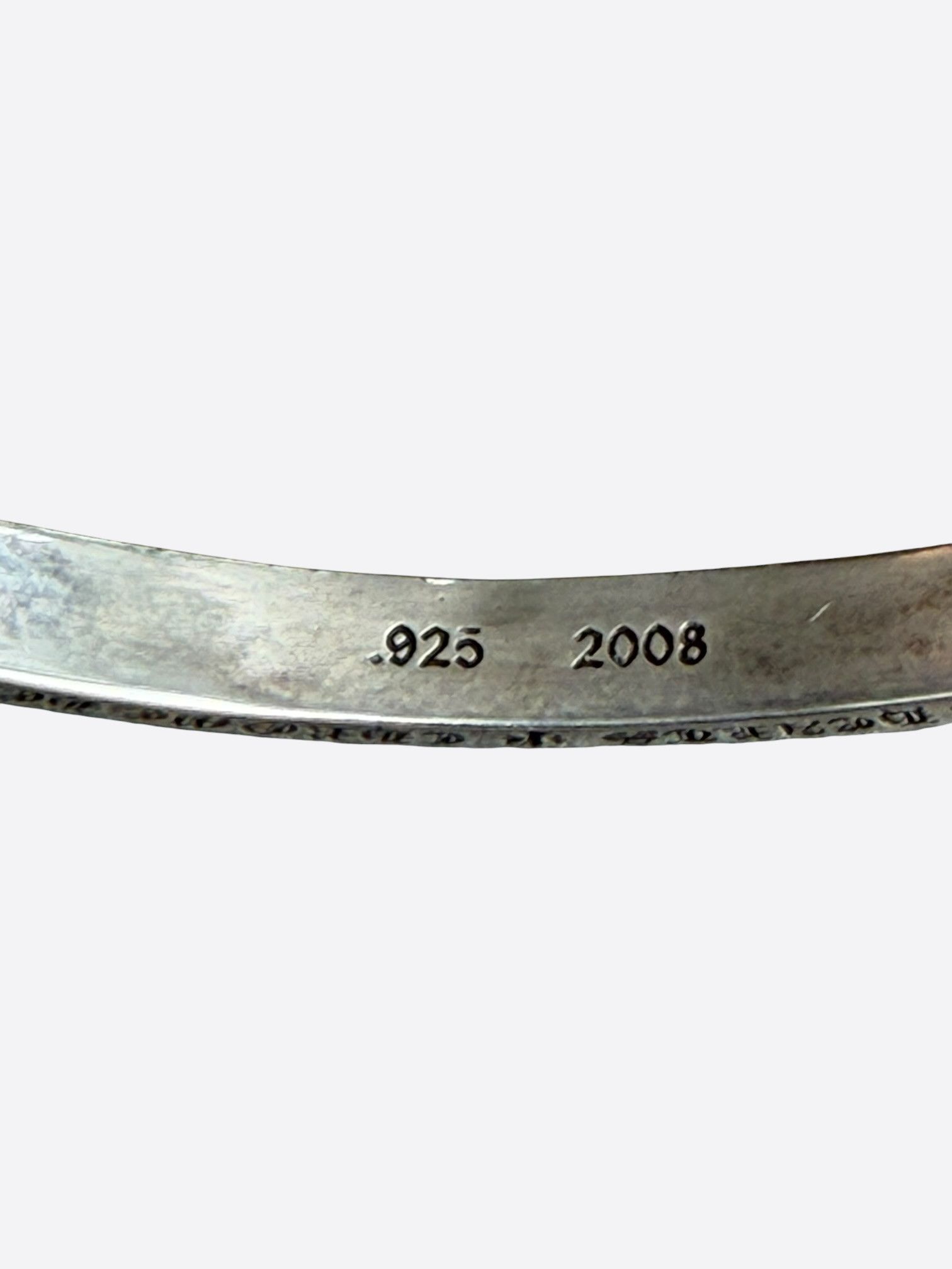 Chrome Hearts Chrome Hearts Silver Spacer Bangle Bracelet Size ONE SIZE - 4 Thumbnail
