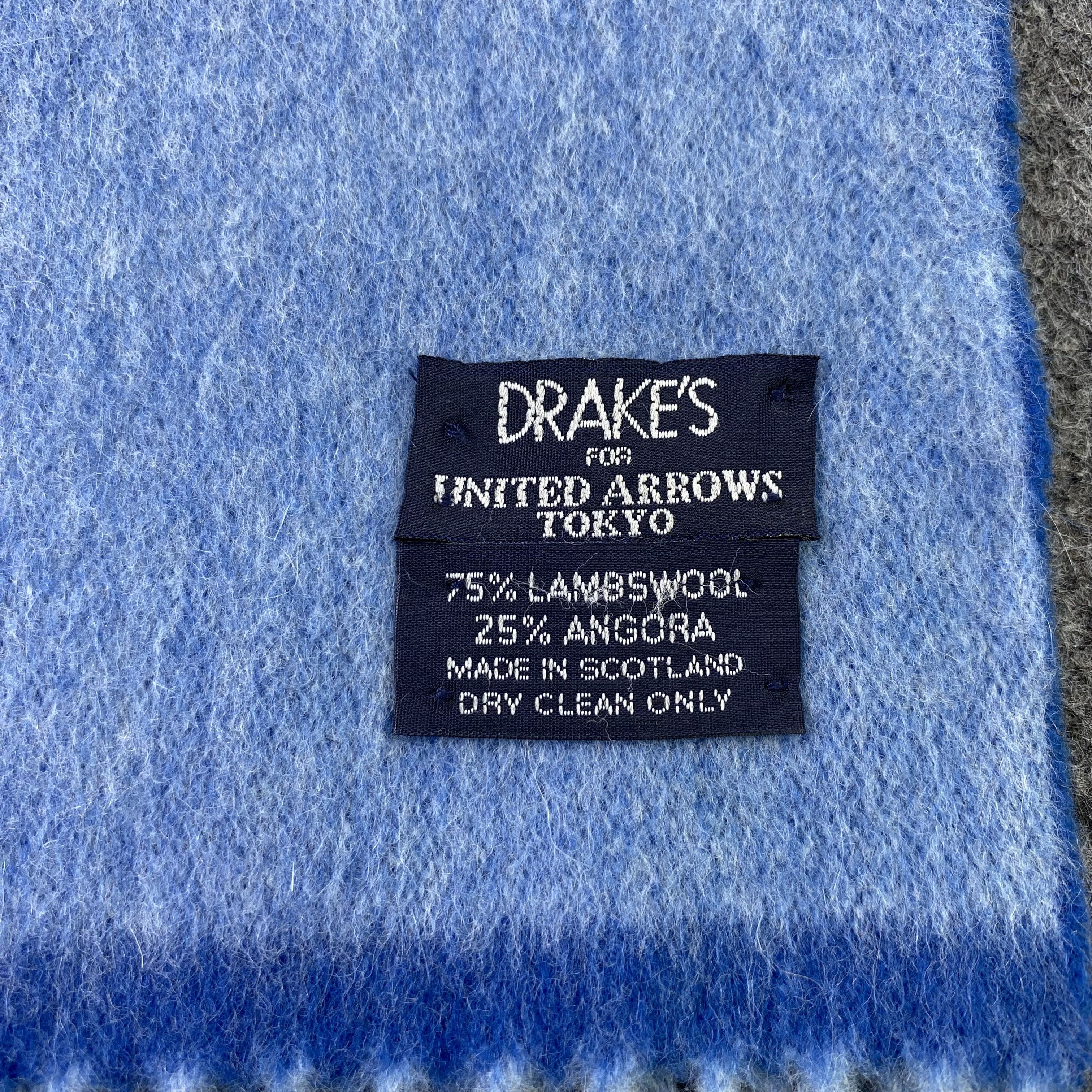 Drake's × United Arrows × Vintage Drakes For United Arrows Muffler Scarf / Neckwear-T1544 Size ONE SIZE - 5 Thumbnail