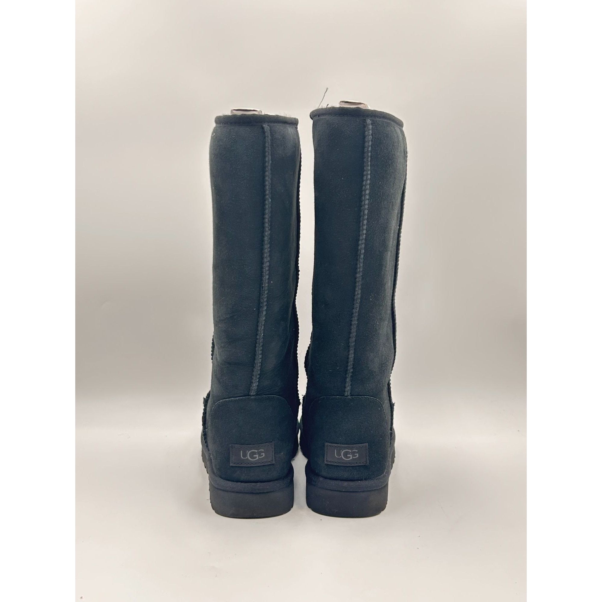 Other UGG Classic Tall II Women Size 10 Black Shearling Lined Wint Size US 10 / IT 40 - 3 Thumbnail