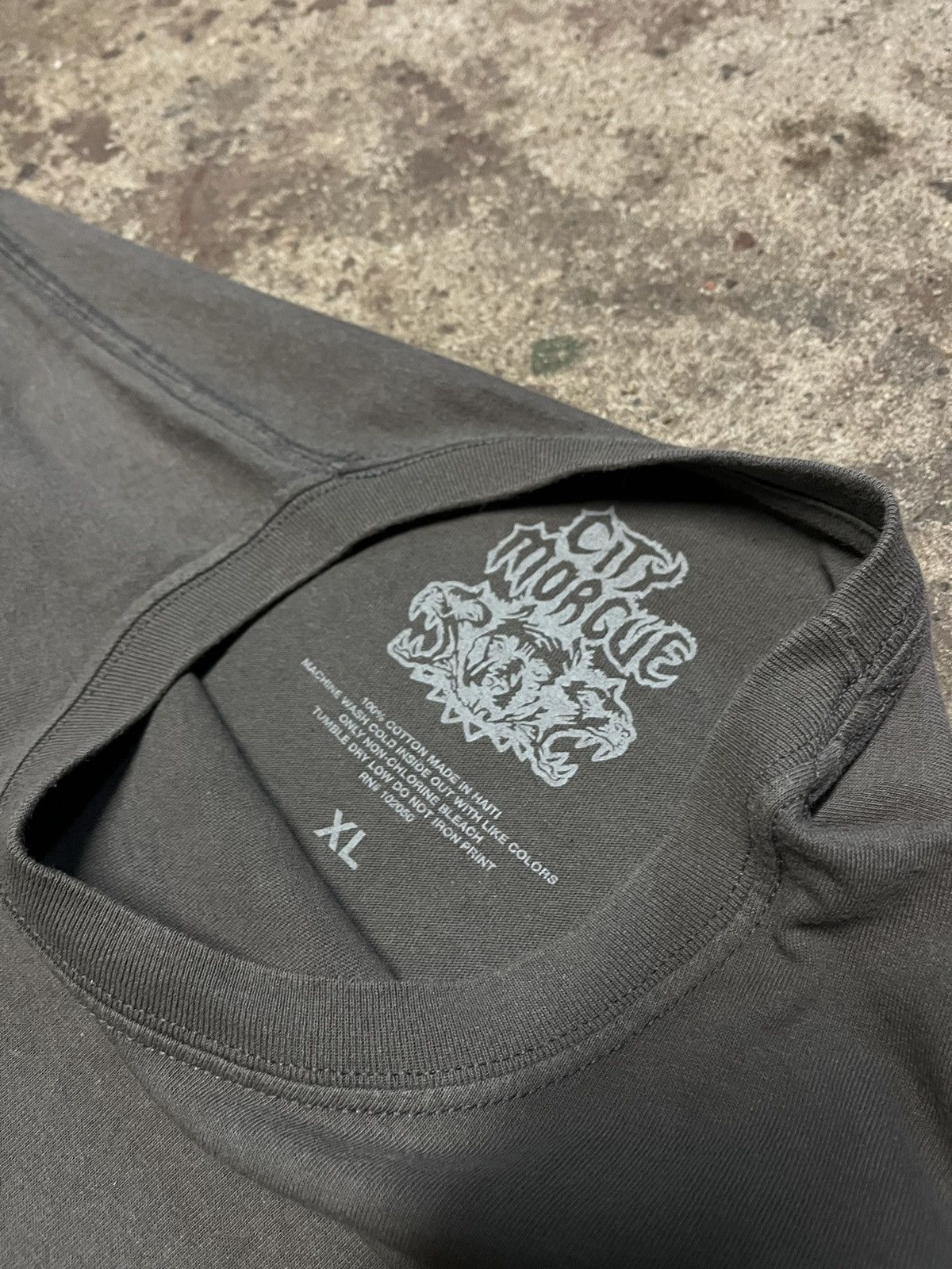 City Morgue × Fuck The Population × G59 Records City morgue t shirt merch rare bottom of the barrel tour Size US XL / EU 56 / 4 - 7 Thumbnail
