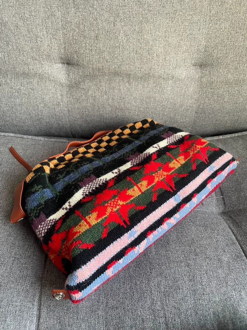 Vivienne Westwood Vivienne Westwood size os Knitted woolen handbag, retro lea Size ONE SIZE - 4 Thumbnail