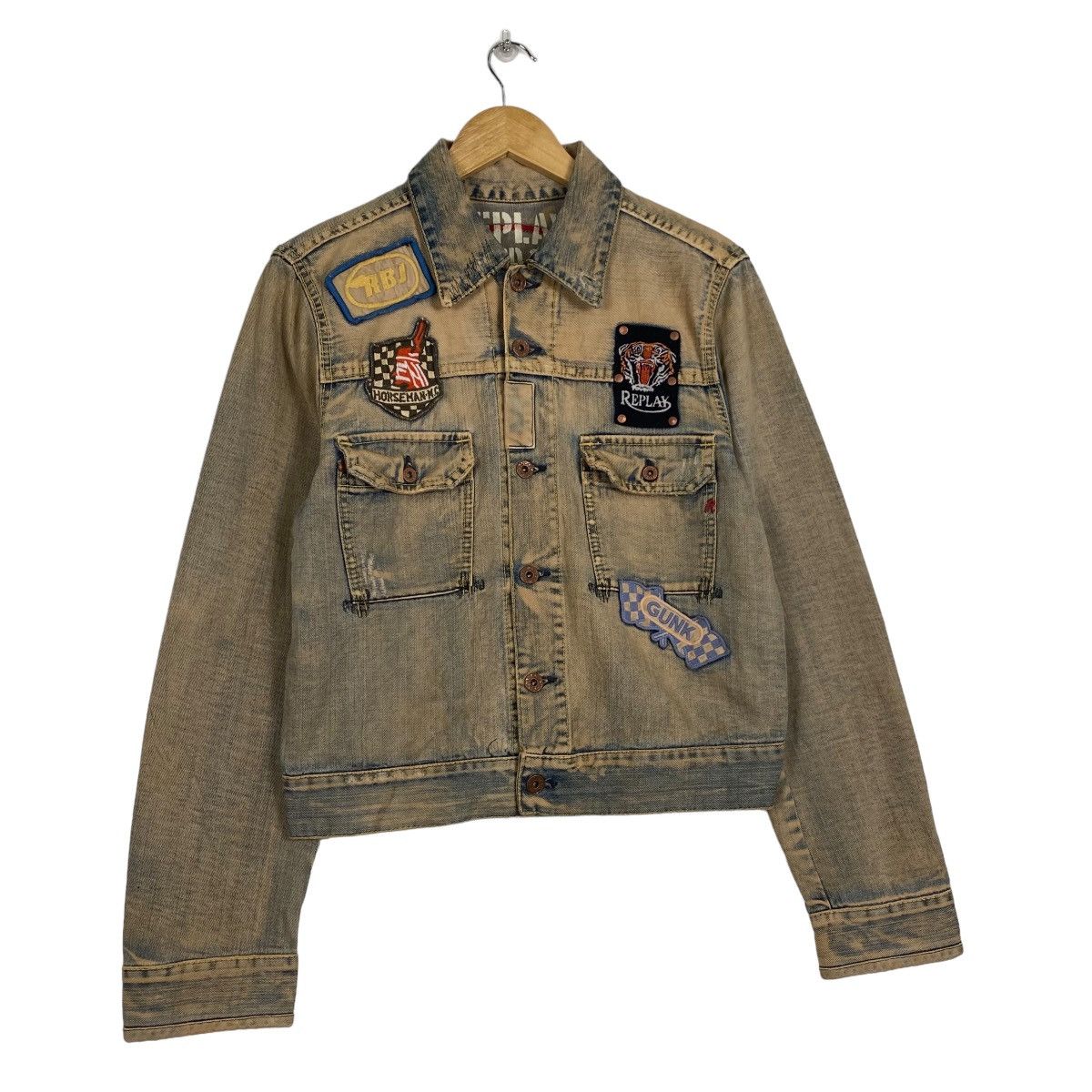 Replay Replay type3 parchwork denim jacket Size US S / EU 44-46 / 1 - 4 Thumbnail