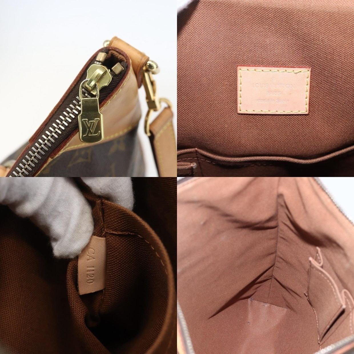 Louis Vuitton Louis Vuitton Monogram Odeon GM Shoulder Bag Brown Size ONE SIZE - 13 Thumbnail