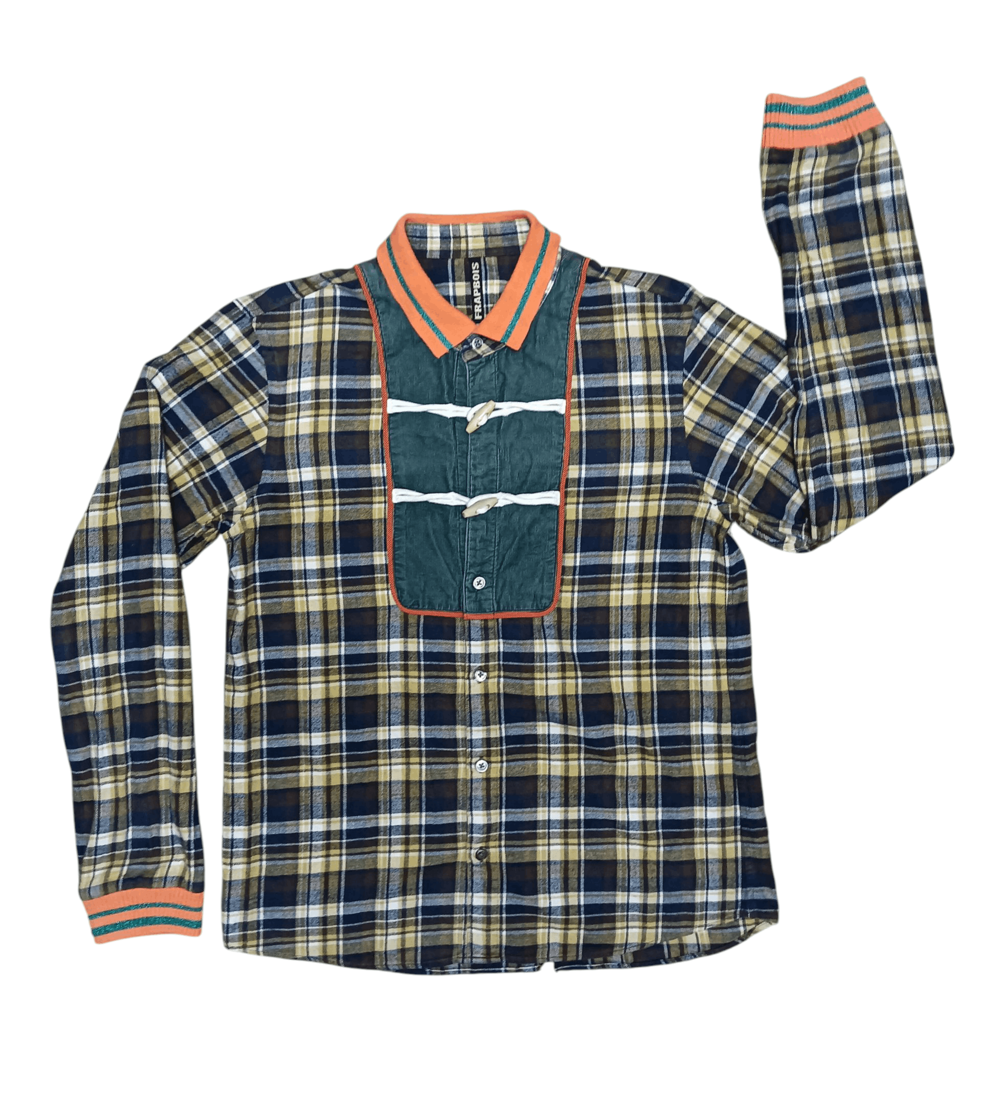 Frapbois FRAPBOIS x ISSEY MIYAKE Shirt Button Up Size US S / EU 44-46 / 1 - 2 Thumbnail