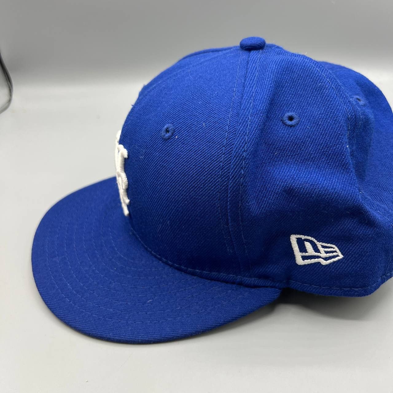 New Era New York Mets Hat Men 7 3/8 Embroidered MLB Fitted Cap Size ONE SIZE - 3 Thumbnail