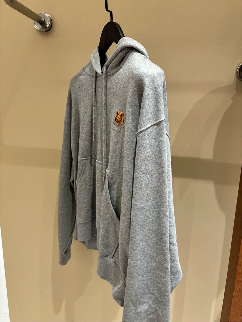 Kenzo KENZO Light grey hooded hoodie Size US XL / EU 56 / 4 - 3 Thumbnail