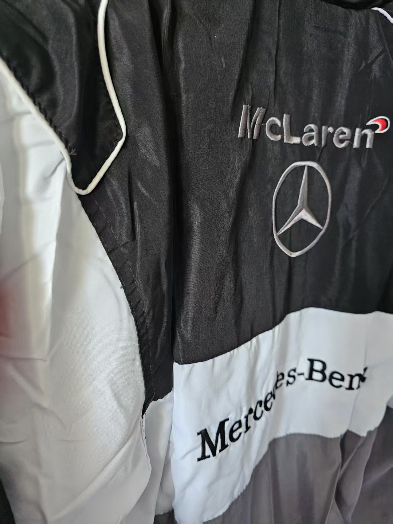 Mercedes-Benz Mercedes Benz Racing Jacket Gray Size US XL / EU 56 / 4 - 6 Thumbnail
