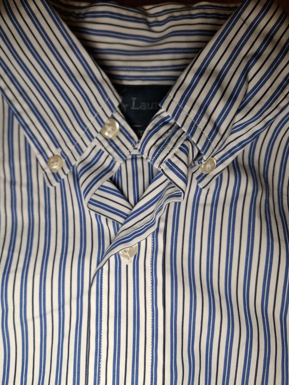 Polo Ralph Lauren VINTAGE Polo Ralph Lauren Shirt 16.5-34/35 Large White Size US L / EU 52-54 / 3 - 5 Thumbnail
