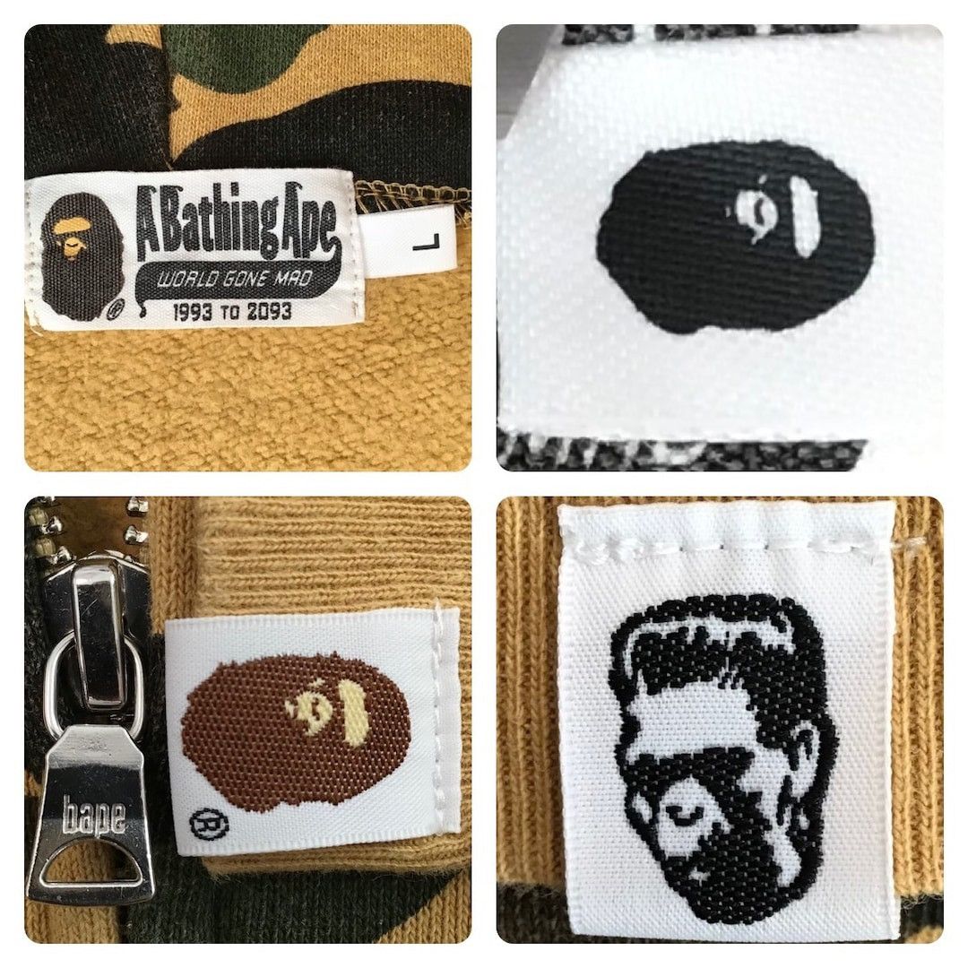Bape Minions × BAPE camo Shark Full Zip Hoodie a bathing ape Size US L / EU 52-54 / 3 - 7 Thumbnail
