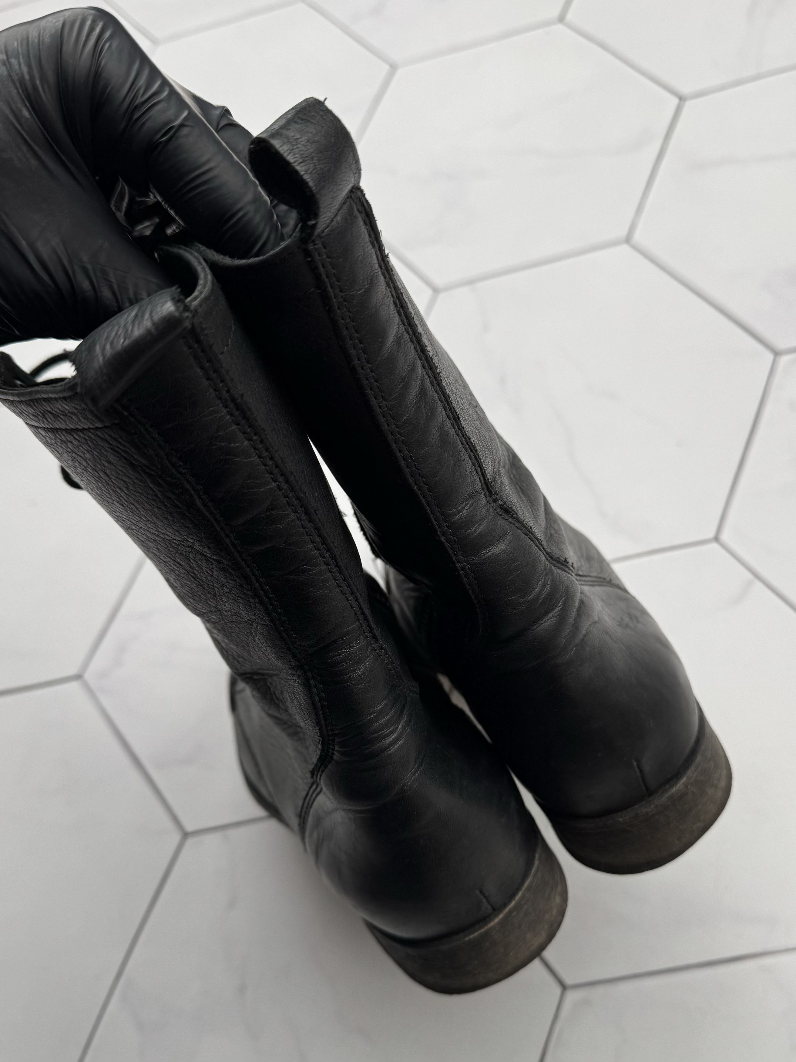 Diesel Diesel Vintage Leather Boots (B175) Size US 7 / IT 37 - 7 Thumbnail