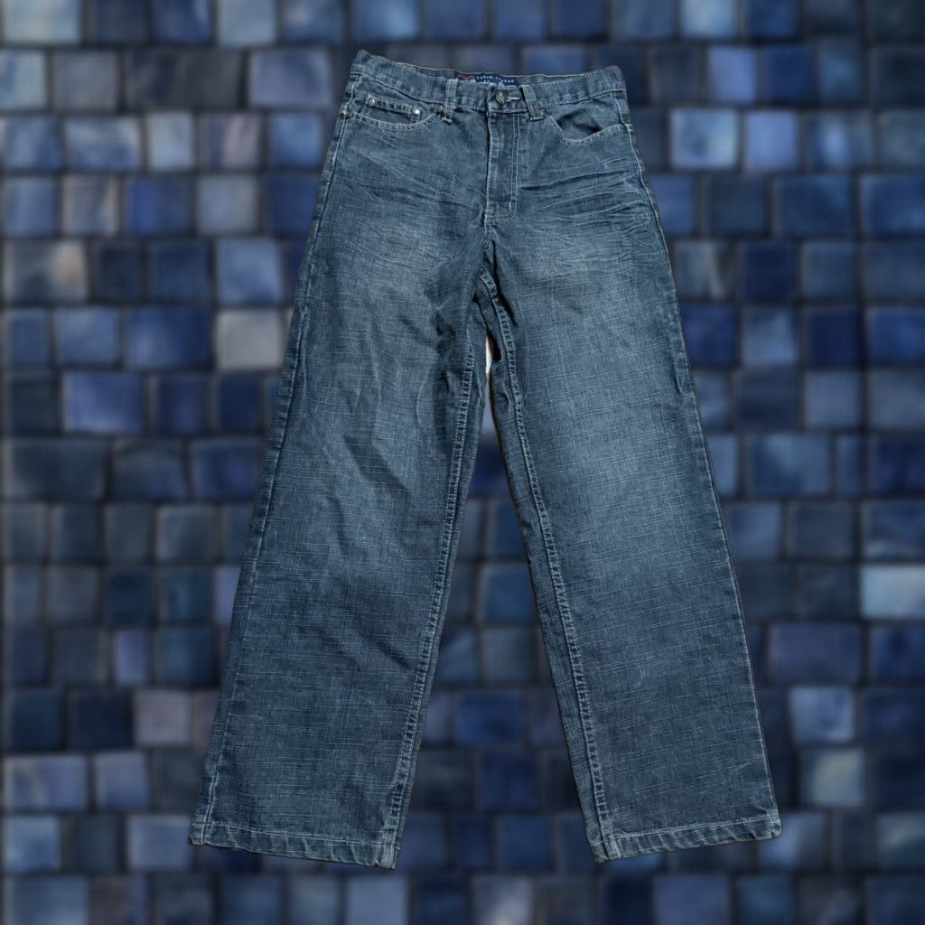 Express VINTAGE Brooklyn XPRESS Jeans 28x27 Boys 14 Embroidered Wide-Leg Edgy Streetwear Y2K Skater Mens? Size US 28 / EU 44 - 1 Thumbnail