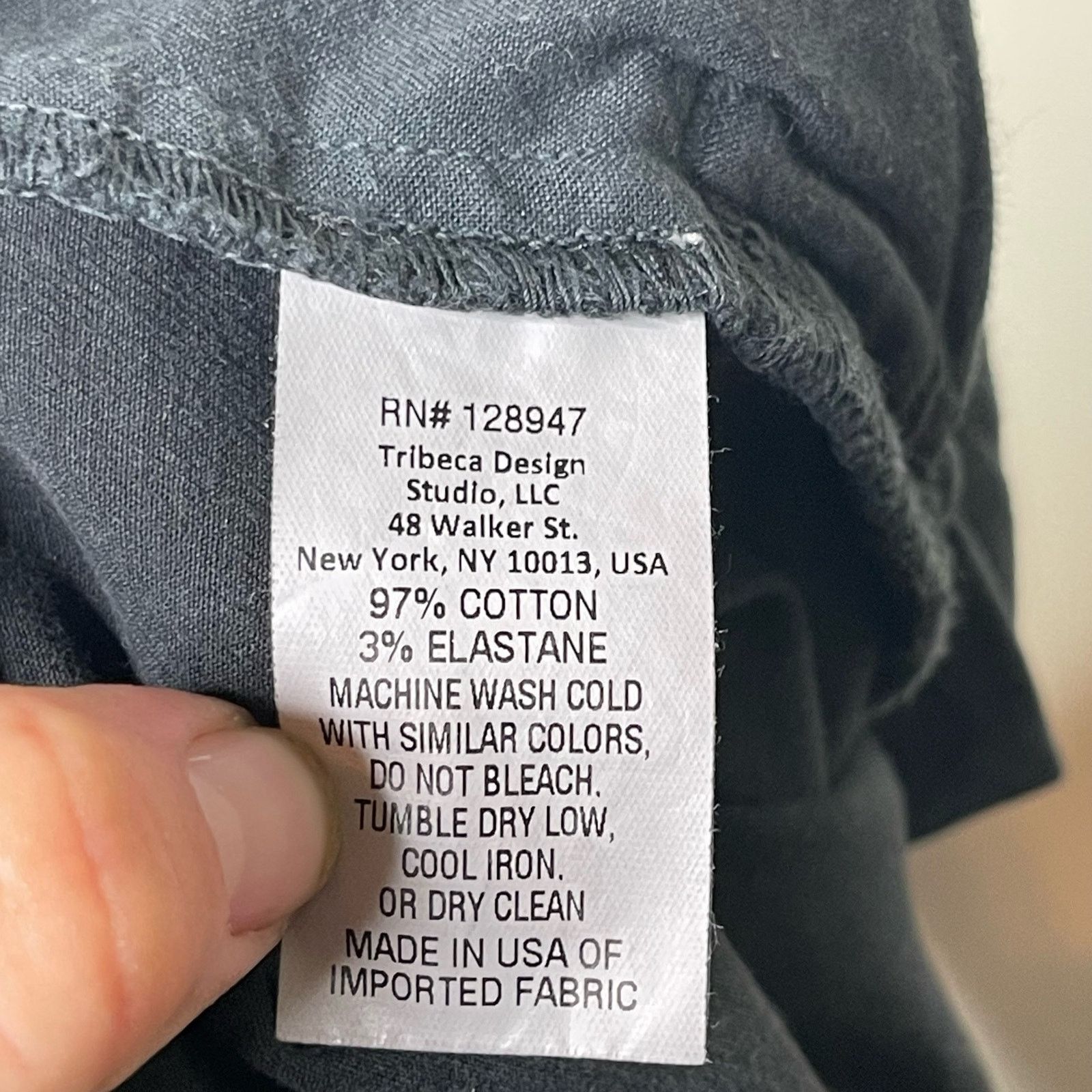 Nili Lotan Nili Lotan EAST HAMPTON PANT in Carbon Grey sz 4 Size 27" / US 4 / IT 40 - 4 Thumbnail