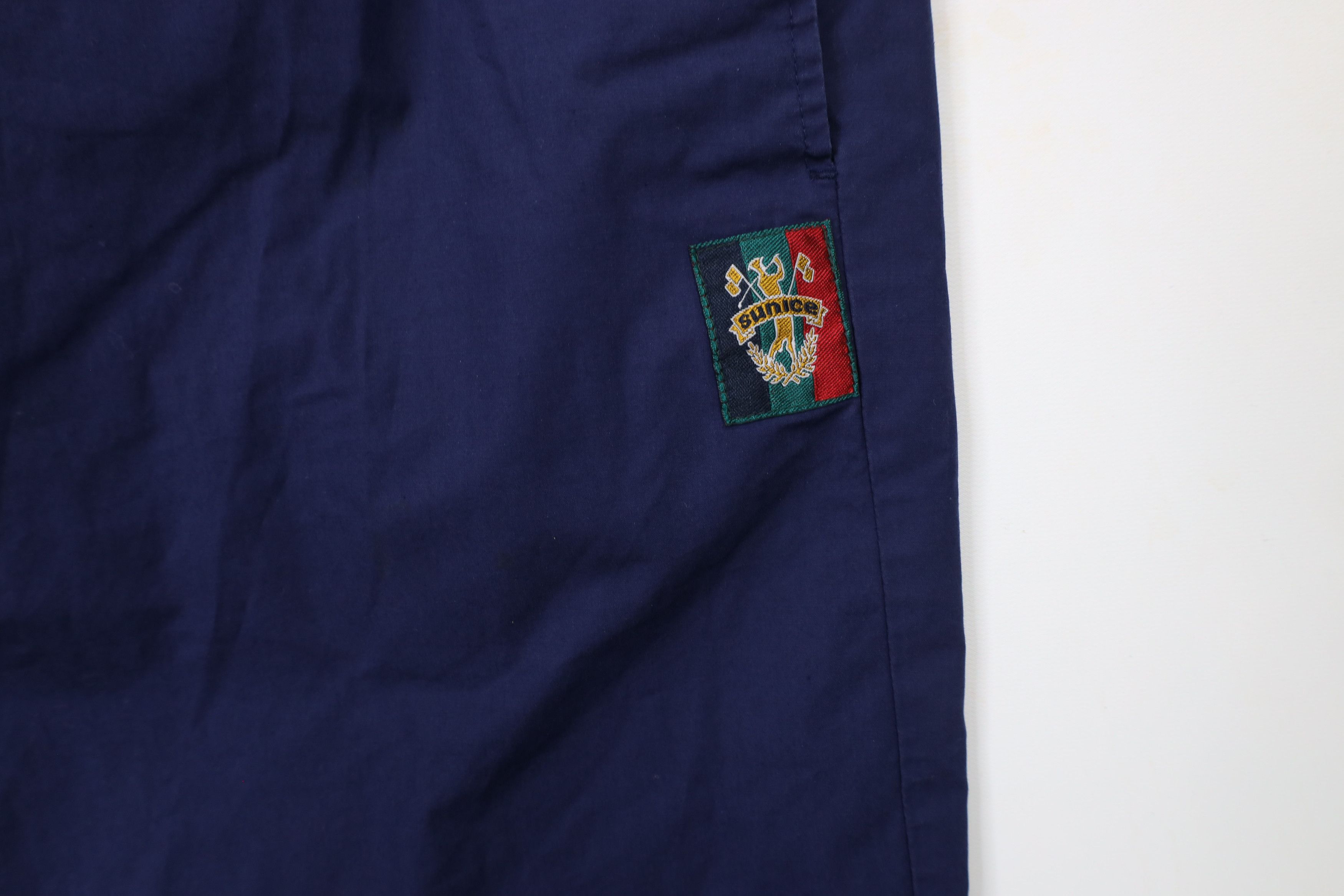 Vintage Vintage 90s Sunice Wide Leg Waterproof Golf Rain Pants Blue Size US 40 / EU 56 - 5 Thumbnail