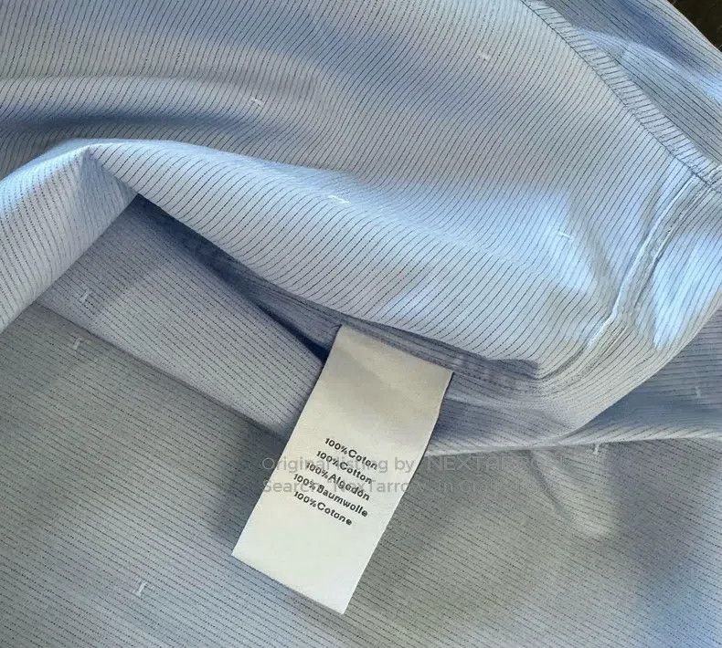 Hermes Hermes size 43 Classic Saddle Stitch H Embroidered Shirt Size US L / EU 52-54 / 3 - 8 Thumbnail