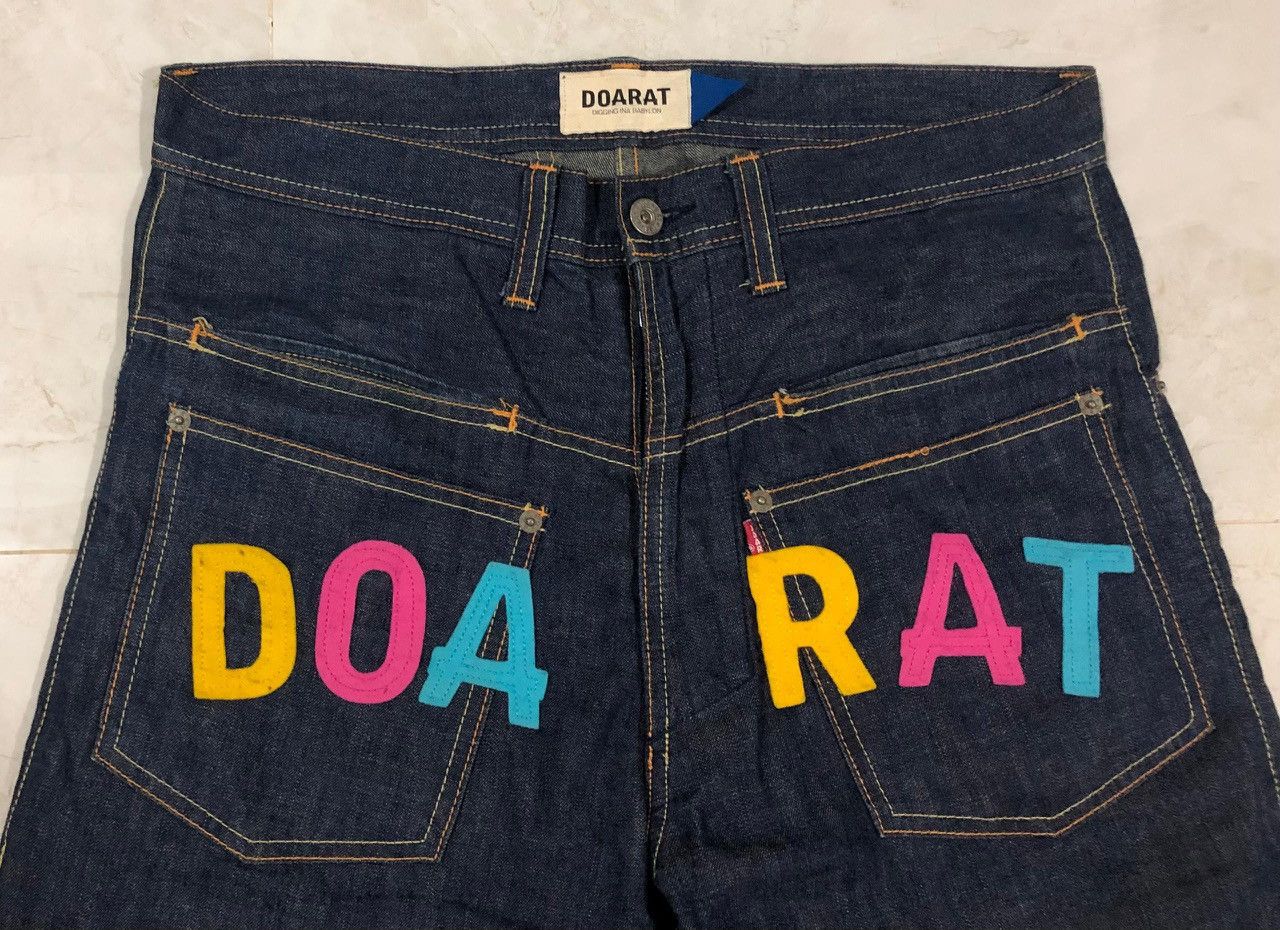If Six Was Nine × Japanese Brand Doarat Denim Rare Design Fashion Style Size US 33 - 8 Thumbnail