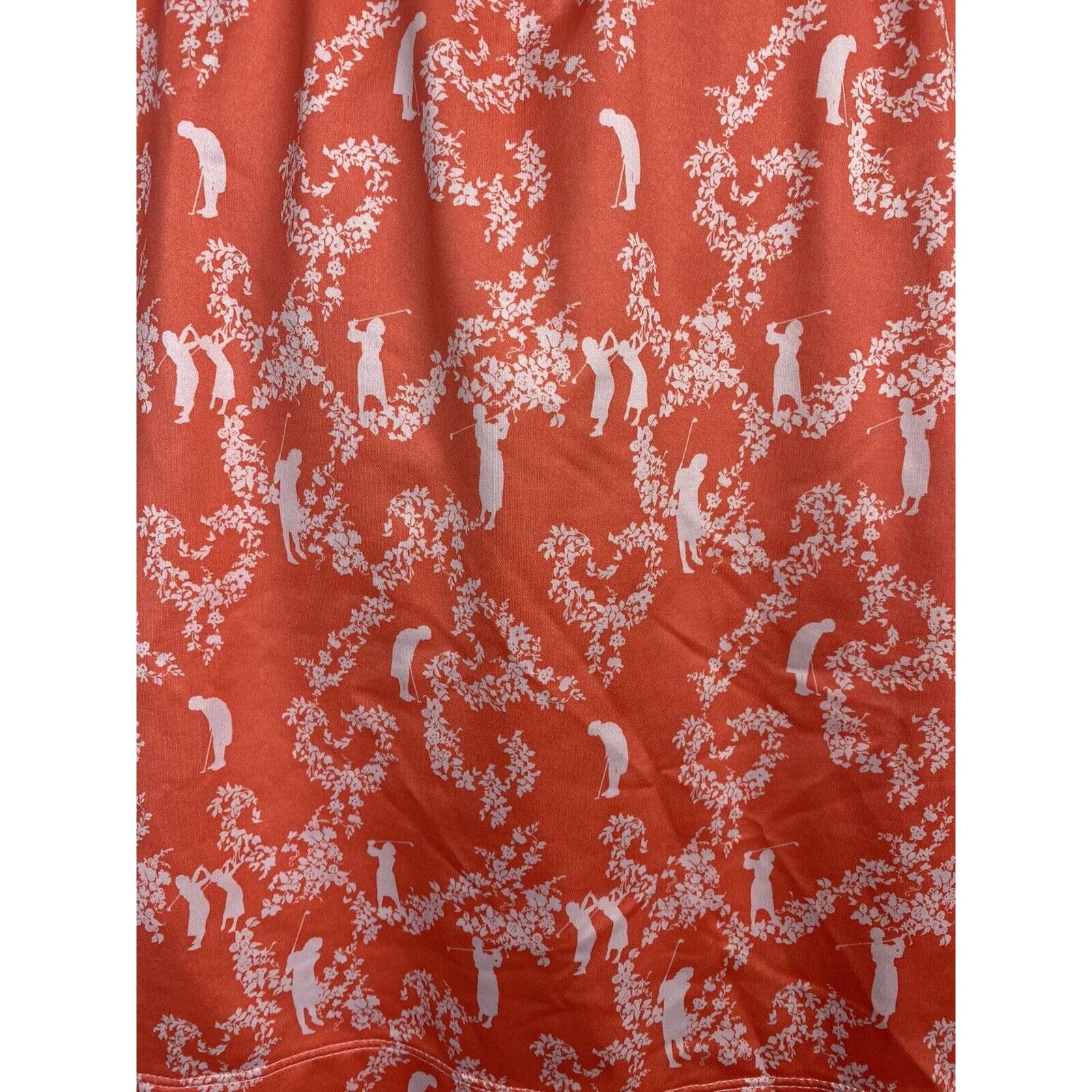 Nike Nike Golf Dri Fit Golfer Print Athletic Skirt Skort M Orange Size 30" / US 8 / IT 44 - 2 Thumbnail