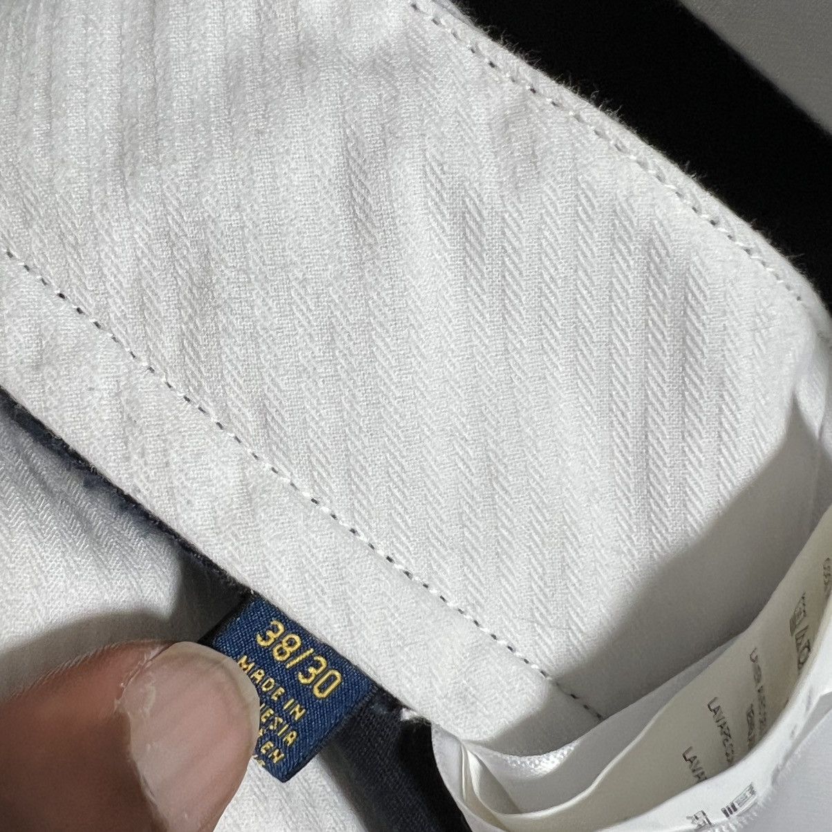 Polo Ralph Lauren Polo Ralph Lauren Stretch Slim Fit Chino Pants Navy Blue Size US 38 / EU 54 - 6 Thumbnail