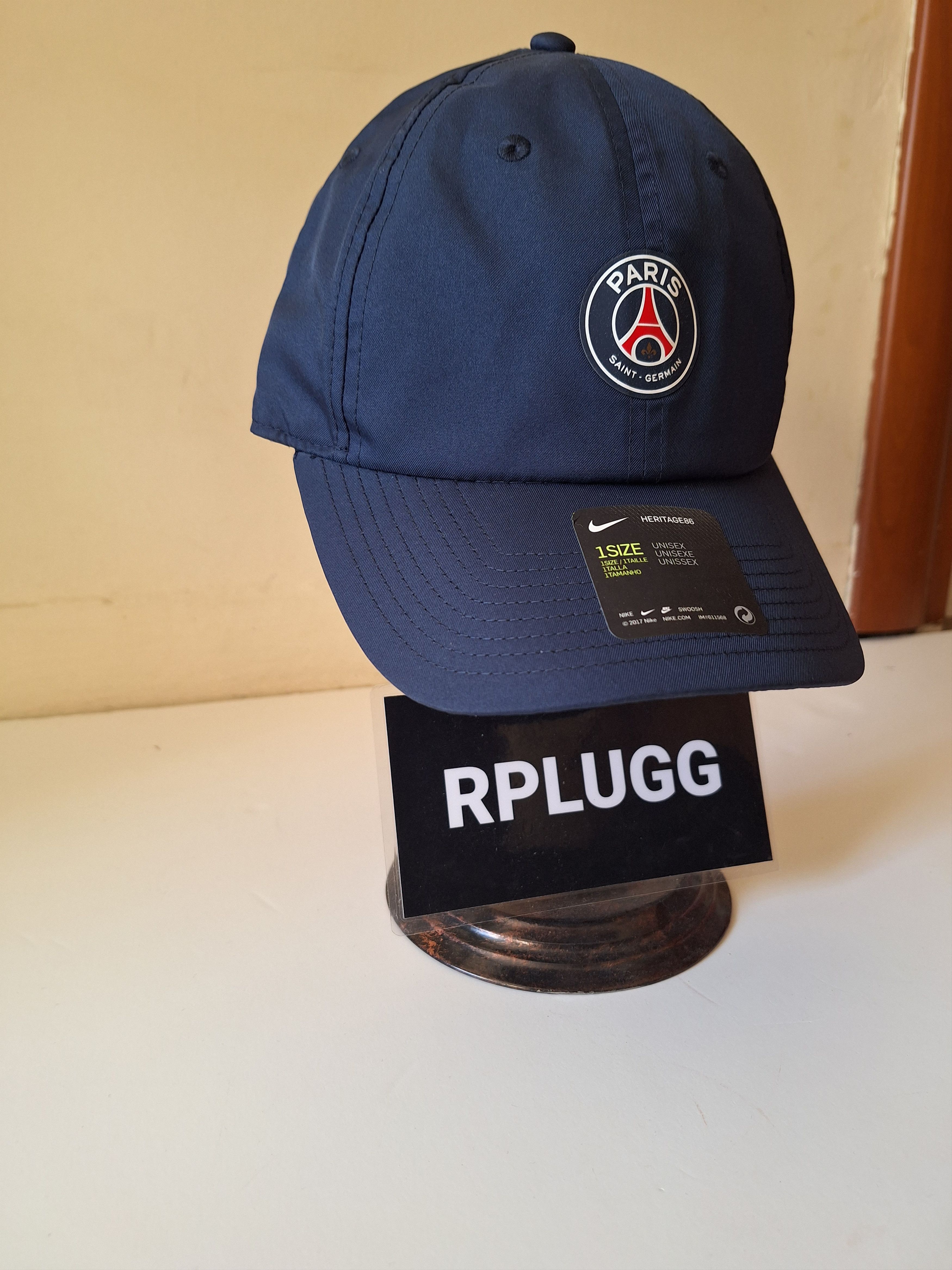 Nike Nike Jordan Paris Saint Germain Cap Hat CU7618-410 Size ONE SIZE - 2 Thumbnail
