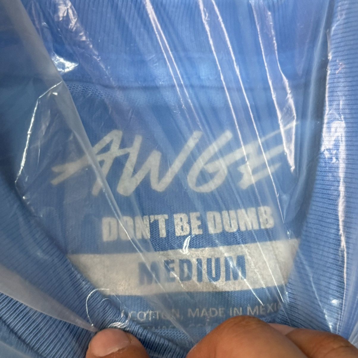 A$AP Rocky A$AP Rocky AWGE "Don't Be Dumb" Crash Dummy Tee Size US M / EU 48-50 / 2 - 5 Thumbnail