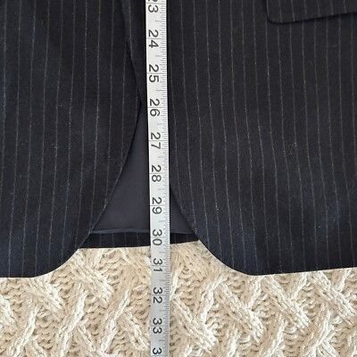 Hugo Boss Hugo Boss The Jam Pinstripe Blazer Two Button Business Casua Size 40R - 9 Thumbnail