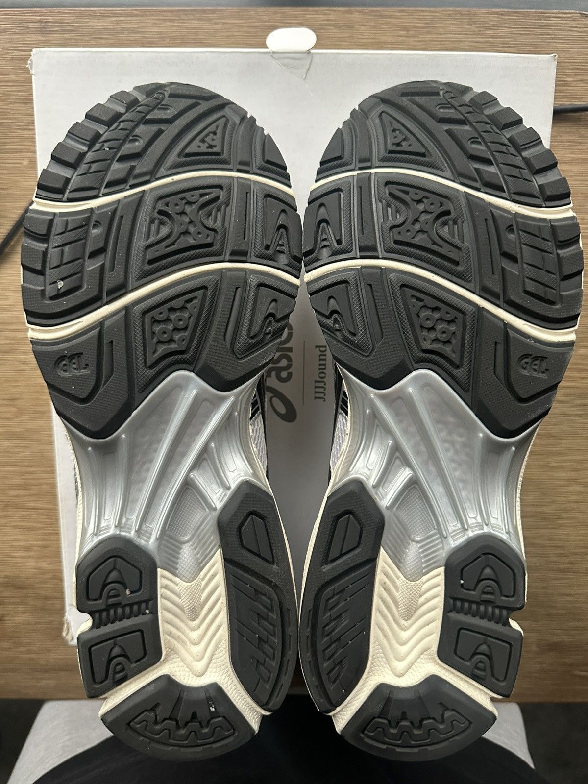 Asics × JJJJound ASICS x JJJJOUND Gel Kayano 14 ‘Silver Black’ Size US 12 / EU 45 - 2 Thumbnail