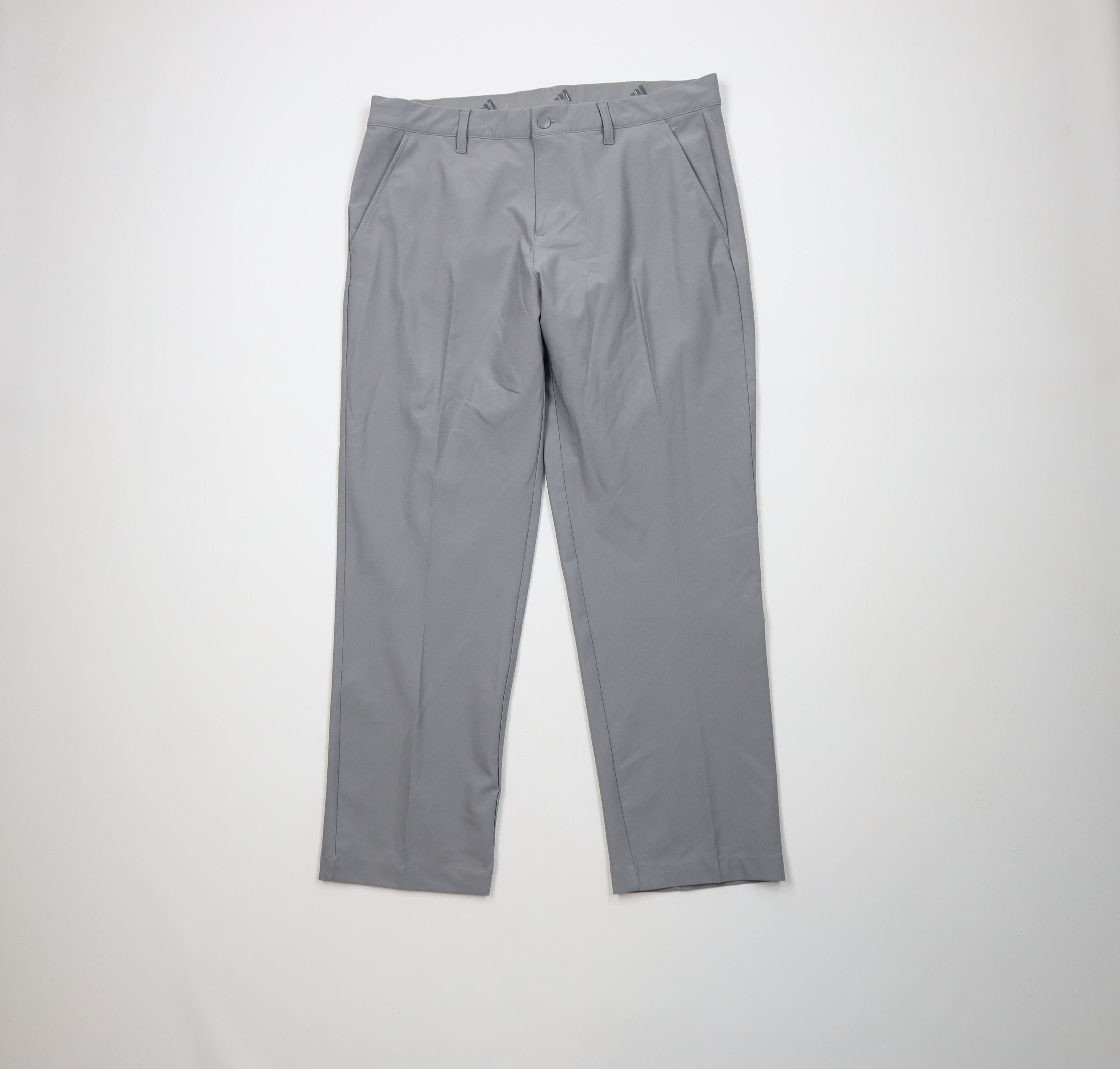 Adidas Adidas Golf Stretch Straight Leg Golfing Chino Pants Gray Size US 34 / EU 50 - 1 Thumbnail