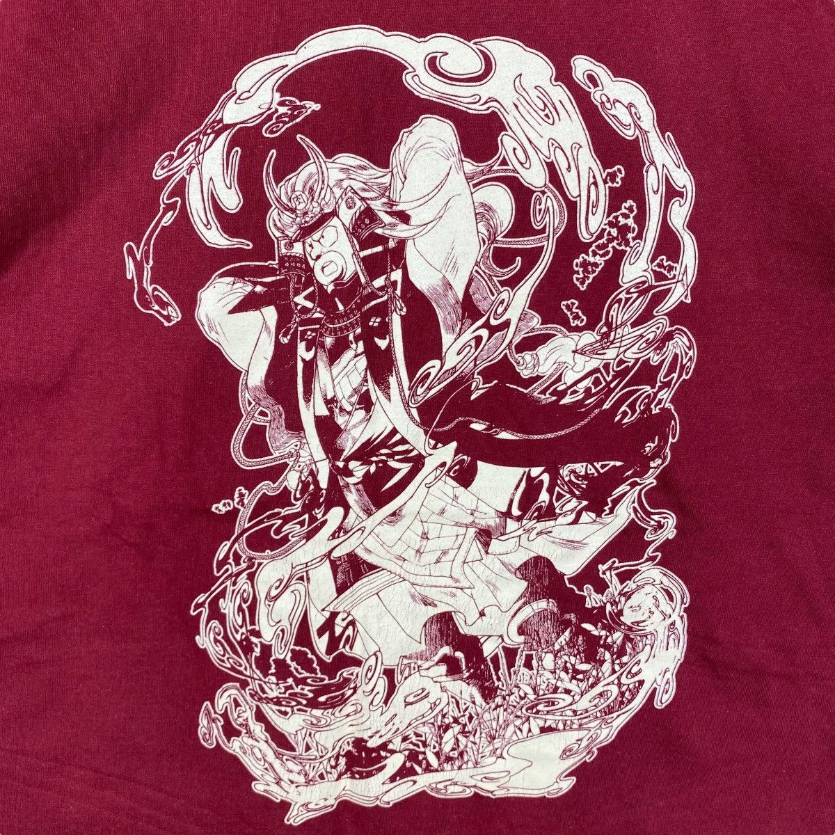 Anime KINNIKUMAN Muscle Apparel Samurai Outfits Graphic Tee Shirt Size US L / EU 52-54 / 3 - 2 Thumbnail