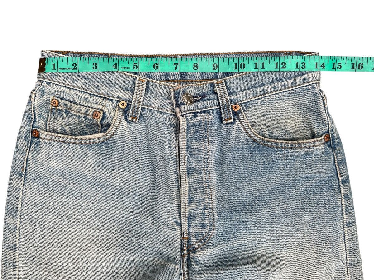 Levi's Vintage Clothing Vintage 90s Levis 501 USA Perfect Sun Faded Jeans Size US 30 / EU 46 - 13 Thumbnail