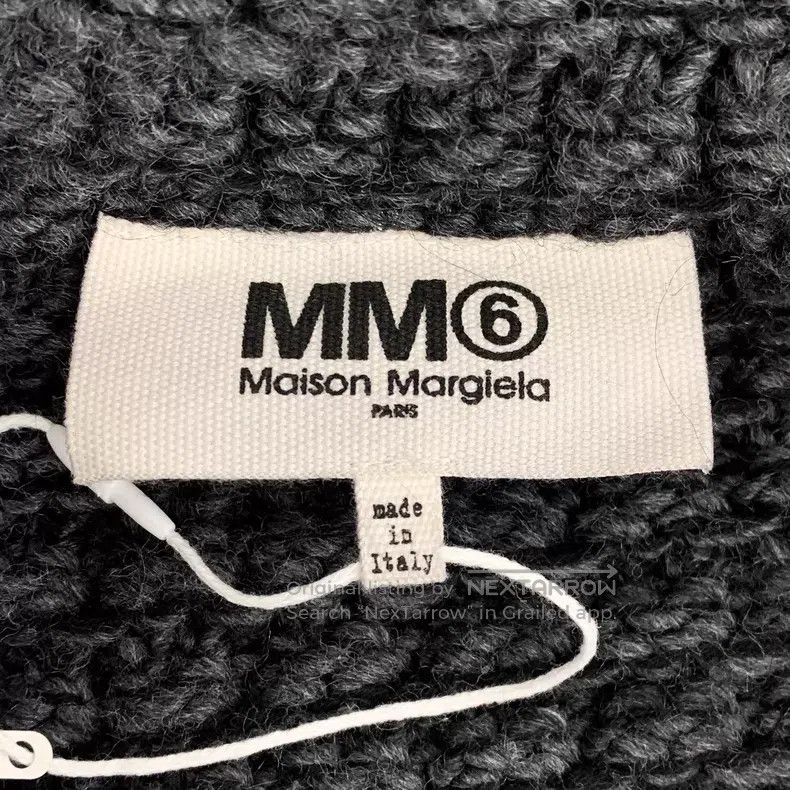 Maison Margiela Maison Margiela Dark gray knitted cardigan coat Size S / US 4 / IT 40 - 5 Thumbnail