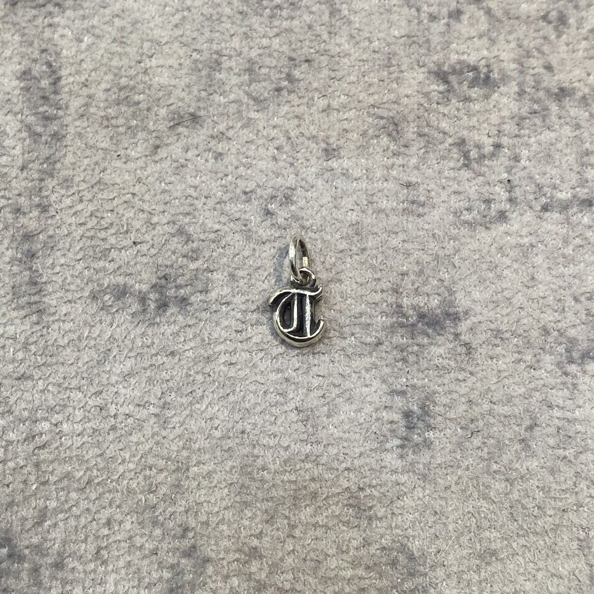 Chrome Hearts Chrome Hearts Mini Alphabet Letter T Charm silver Size ONE SIZE - 2 Thumbnail